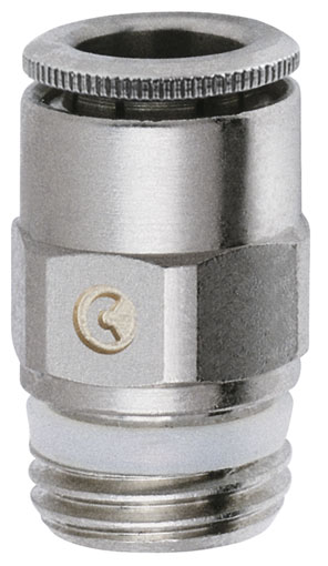 10mm OD x 1/4" BSP MALE STUD PUSH-IN - S6510 10 1/4